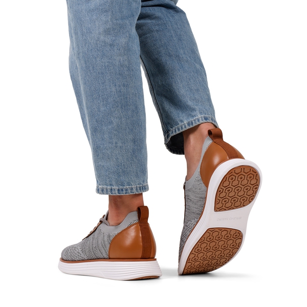 [MaxFlex SuiteBreeze+] Men's Lightweight Mesh Oxford Sneakers - GREY - 8